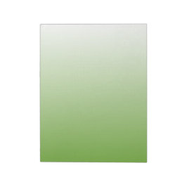 Gradient Grön och Vit Anteckningsblock
