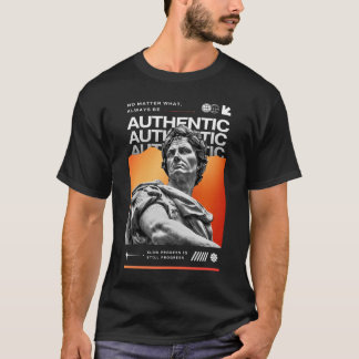 Gradient Grunge Skulptur T Shirt