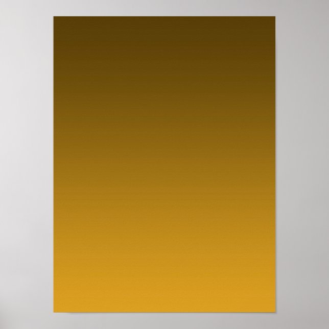 Gradient Gul - ljus till djup | Humör Bakgrund| Poster (Framsidan)