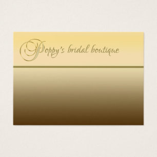 Gradient Guld och Guld Färg Alphabet Brev P Visitkort