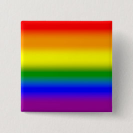 Gradient HBTQ+ regnbågsfana - regnbågsflagga Knapp