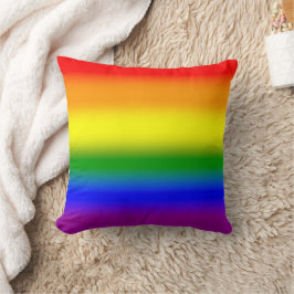 Gradient HBTQ+ regnbågsfana - regnbågsflagga Kudde