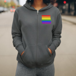 Gradient HBTQ+ regnbågsfana - regnbågsflagga T Shirt