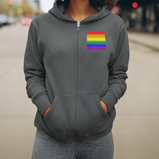 Gradient HBTQ+ regnbågsfana - regnbågsflagga T Shirt (Skapare uppladdad)