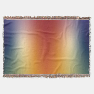 gradient i fri form på kastfilt av fleece filt