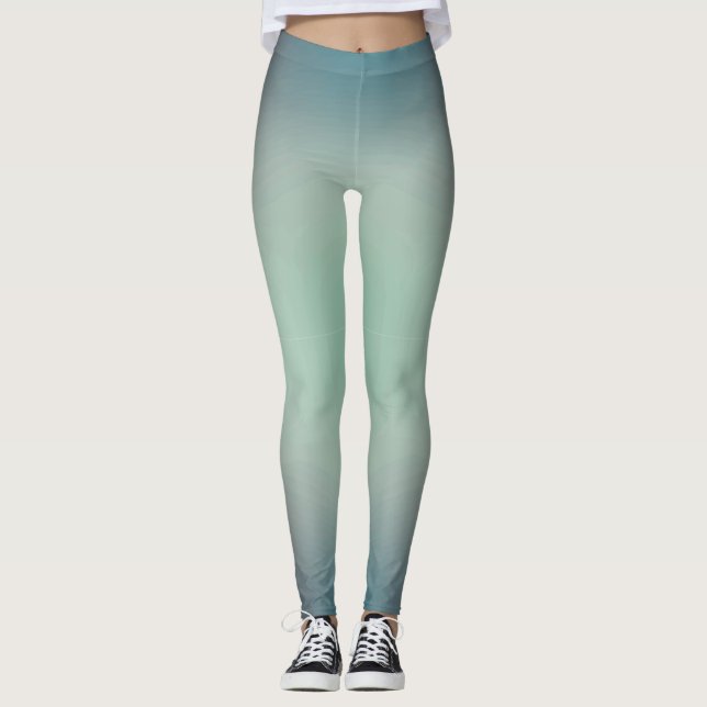 gradient i fri form på mediumstrumpbyxa leggings (Framsida)