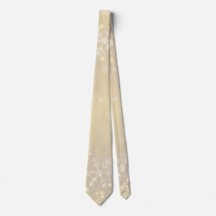 Gradient Ivory White jul Neck Tie Slips