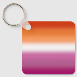 Gradient Lesbisk Stolthetsflagga – Lesbisk Flagga Nyckelring