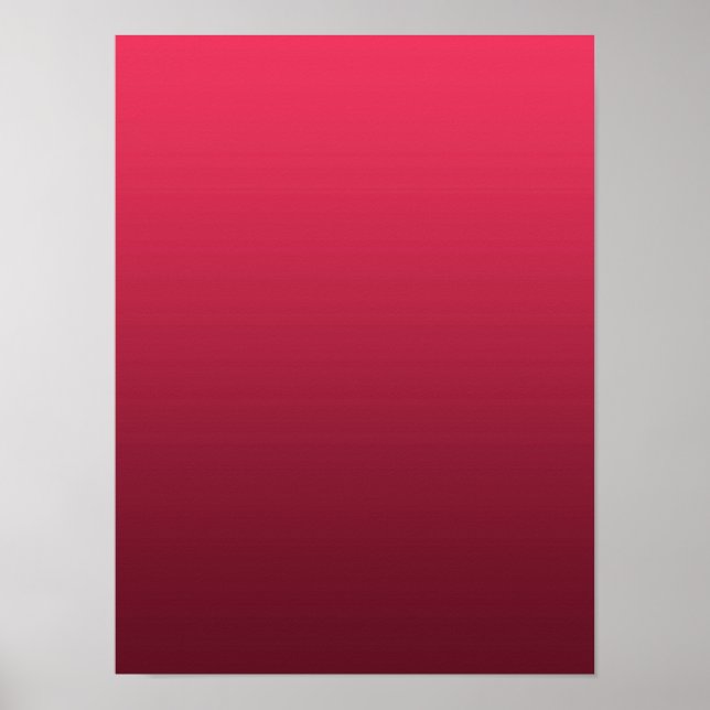 Gradient Magenta - djup till ljus | Säsongsstämnin Poster (Framsidan)