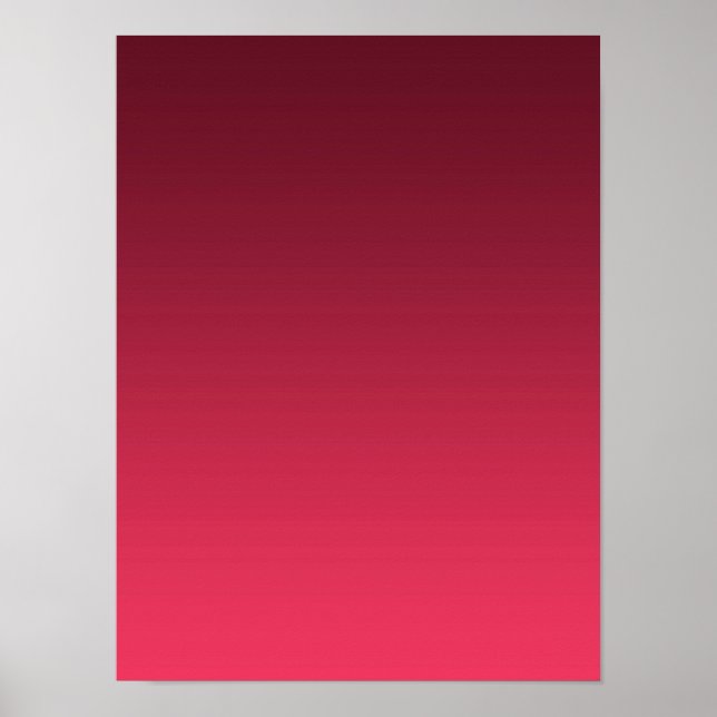 Gradient Magenta - light to deep | Seasonal Moods| Poster (Framsidan)
