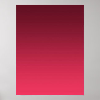 Gradient Magenta - ljus till djup | Säsongsstämnin Poster