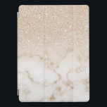 Gradient Ombre Gradient Ombre Guld White Glitter iPad Pro Skydd<br><div class="desc">Den här eleganten och den här perfekten för trendig och snyggt på modet. Den har en faux-tryckt guld glatt glitter-ombre-gradient ovanpå guld och vit marmor-mönster-bakgrund. Det är glamoröst, chic, lyxigt, modernt och klassigt. ***VIKTIG DESIGN-ANMÄRKNING: Om du vill ha en begäran från anpassad design, t.ex. matchande produktbegäranden, färg-ändringar, placeringsändringar eller någon...</div>