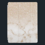 Gradient Ombre Gradient Ombre Guld White Glitter iPad Pro Skydd<br><div class="desc">Den här eleganten och den här perfekten för trendig och snyggt på modet. Den har en faux-tryckt guld glatt glitter-ombre-gradient ovanpå guld och vit marmor-mönster-bakgrund. Det är glamoröst, chic, lyxigt, modernt och klassigt. ***VIKTIG DESIGN-ANMÄRKNING: Om du vill ha en begäran från anpassad design, t.ex. matchande produktbegäranden, färg-ändringar, placeringsändringar eller någon...</div>