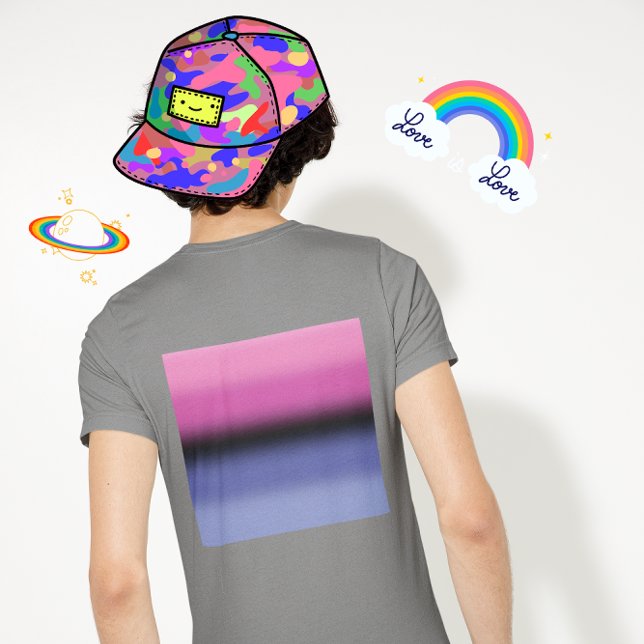 Gradient Omnisexuell Pride Flagga – Omnisexuell Fl T Shirt (Skapare uppladdad)