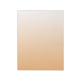 Gradient Orange och Vit Anteckningsblock