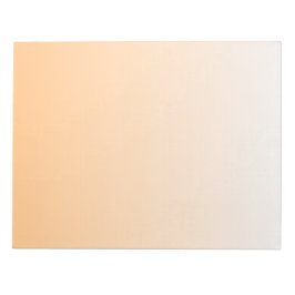 Gradient Orange och Vit Anteckningsblock