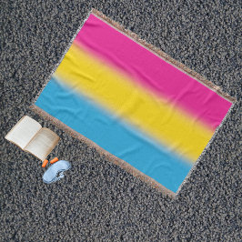 Gradient Pansexuell Stolthetsflagga – Färgrik Panf Filt