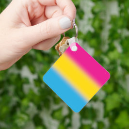 Gradient Pansexuell Stolthetsflagga – Färgrik Panf Nyckelring