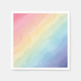 gradient party watercolor pink Elegant Watercolor  Pappersservett