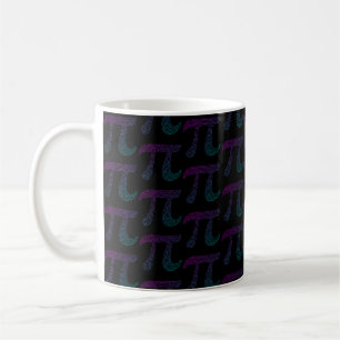 Gradient Pi Symbol Pi-dagen Glad Pi-dagen Matema Kaffemugg