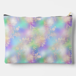 Gradient Rainbow Mönster och Guld Flourish