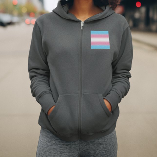Gradient Transpersonella Prideflaggan - Transflagg T Shirt (Skapare uppladdad)