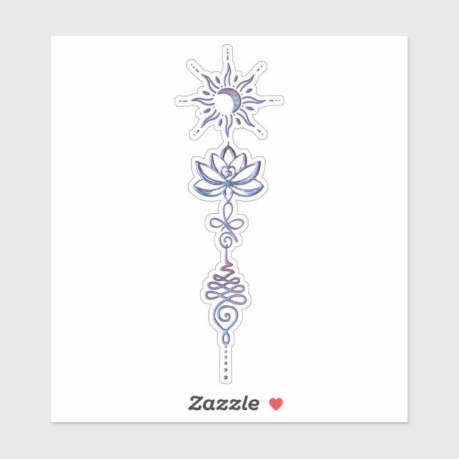 Gradient Unalome Group  Klistermärken (Ark)