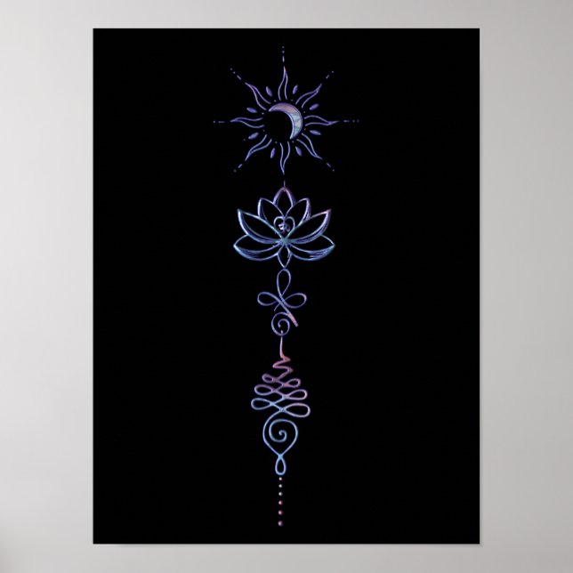 Gradient Unalome Group  Poster (Framsidan)