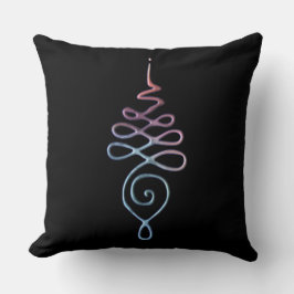 Gradient Unalome Kudde