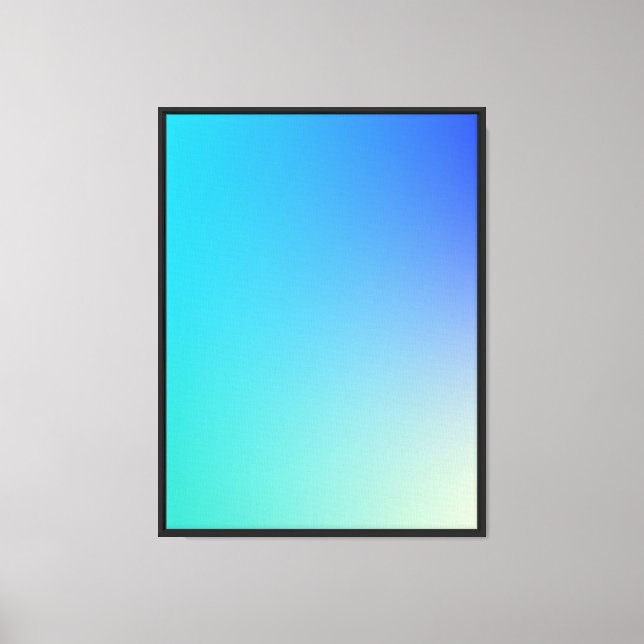 Gradient Väggkonst Design Canvastryck (Framsida)