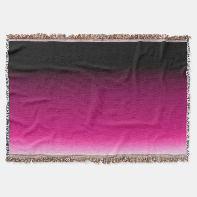 Gradient vit rosa burgunder filt (Framsidan)