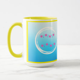 Gradientblomma Mugg