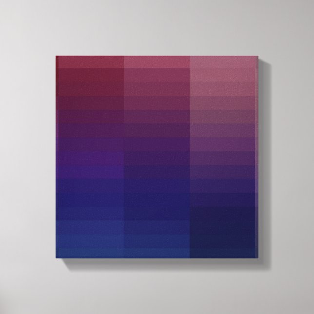 Gradientfärg Mönster Canvastryck (Framsida)