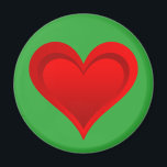 Gradients RED KÄRLEK HEART   din backgr. & idéer Magnet<br><div class="desc">Söt Hearts Comuting by EDDA Fröhlich/EDDArt | Lycklig-känsla för gåvor i Kärlek | Om du vill ha mer produkter och design kan du kontakta mig: contact@eddart.de eller titta här: www.zazzle.com/prettypatternarts* och här: www.zazzle.com/eddartshop* och här: www.zazzle.de/eddartiful*</div>
