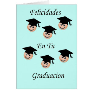 Graduacion för Felicidades en tu Hälsningskort