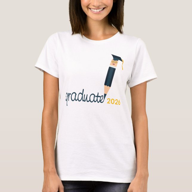 Graduado T Shirt (Framsida)