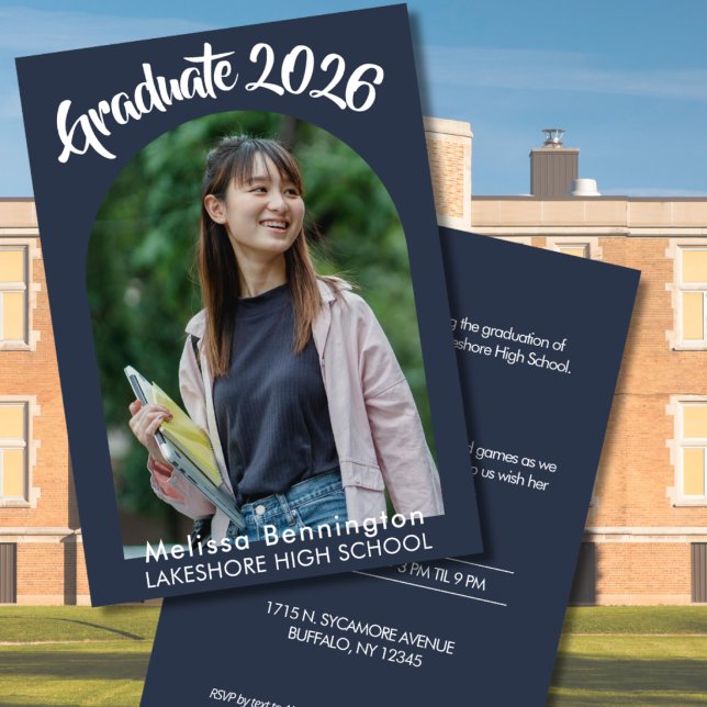 Graduate 2026 Party Invitation  Inbjudningar (Skapare uppladdad)