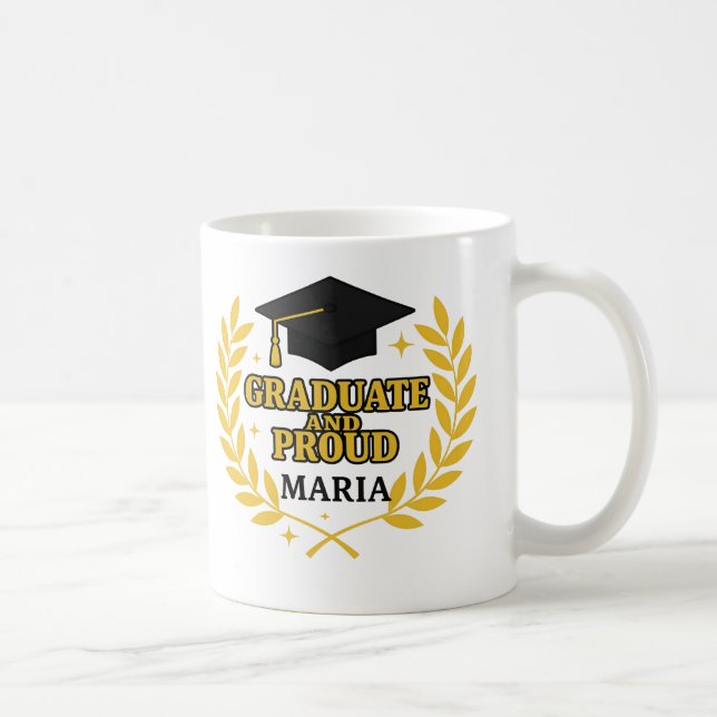 Graduate and Proud Kaffemugg (Höger)