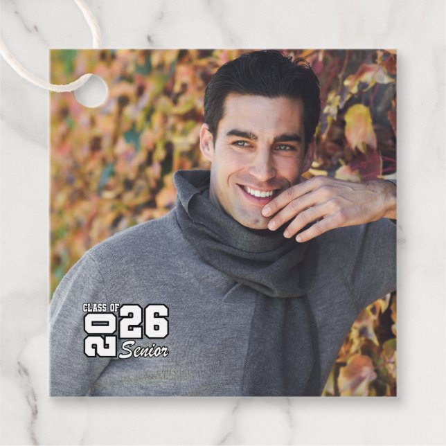 Graduate Gift Tag Gåvor Etiketter (Framsida)