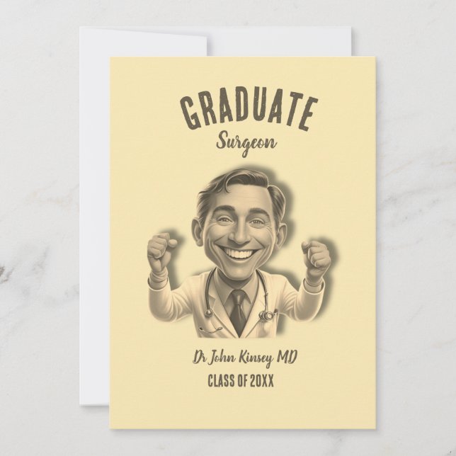 GRADUATE SURGERON DOCTOR MD NY UNIVERSITY INBJUDNINGAR (Framsida)