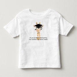 Graduating Giraffe Jersey T-Shirt