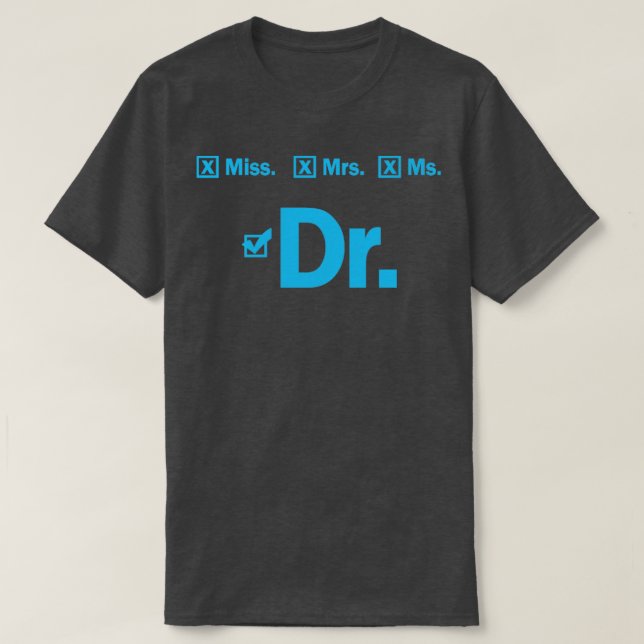 Graduating PhD student-present T Shirt (Design framsida)