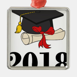 graduation17 julgransprydnad metall