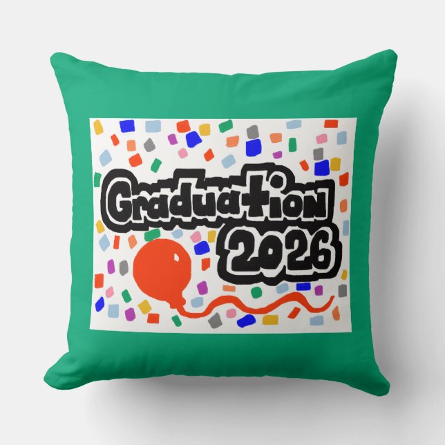 Graduation 2026 kudde (Framsida)