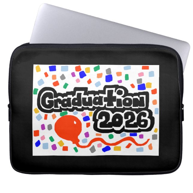 Graduation 2026  laptop fodral (Framsidan)