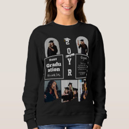 Graduation 5 Photo Celebration Graduate Template T Shirt