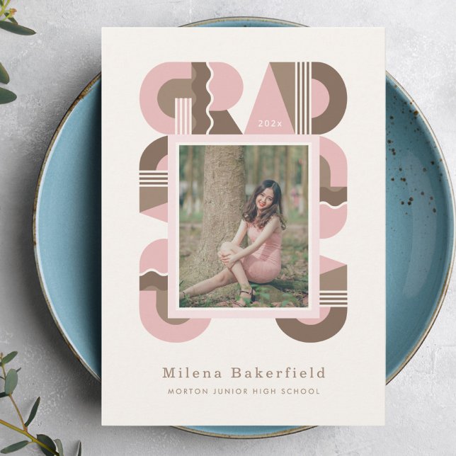 Graduation announcement class of 2026 modern meddelande (Skapare uppladdad)