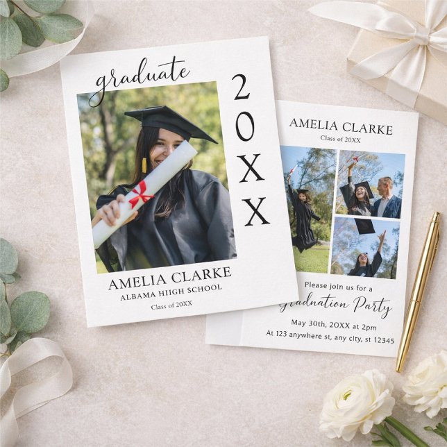 Graduation announcement, graduation invitation inbjudningar (Skapare uppladdad)