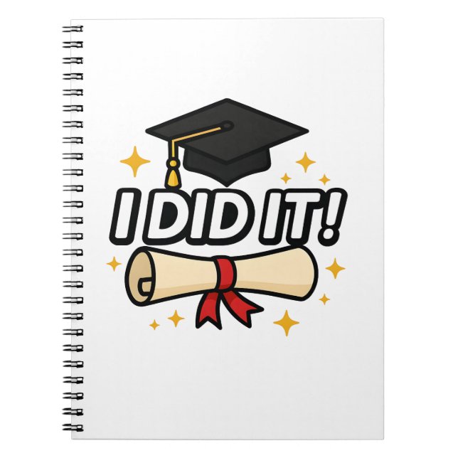 Graduation  anteckningsbok (Framsidan)