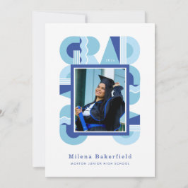 Graduation celebration invitation class of 2026 meddelande